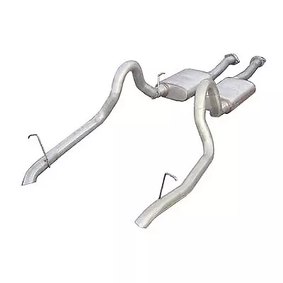 Exhaust System Kit PYPES PERFORMANCE EXHAUST Fits 1987 Ford Mustang 5.0L-V8 • $456.69