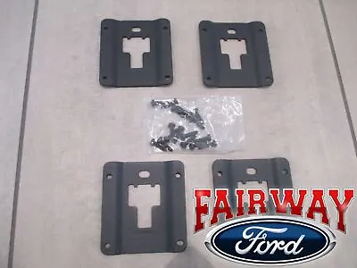 15 Thru 24 F-150 OEM Ford Tie Down Bed Cleat Standard Interface Plate 4-Pc Kit • $58.95