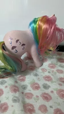 Vintage G1 Hasbro My Little Pony Parasol Rainbow  • $5.99