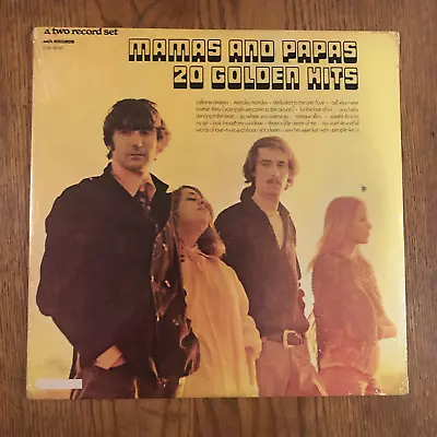 Mamas & Papas -   20 Golden Hits   2 Lp's 1973 Factory Sealed ! • $32.95