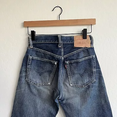 Vintage 60s Levi’s 503BXX Denim Jeans Big E Hidden Rivets V Stitch 26 X 29 501xx • $771.80