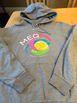 Nike Emboidered Center Check Meq Volleyball Sweatshirt 2015 Womens Hoodie Sz S • $35.99