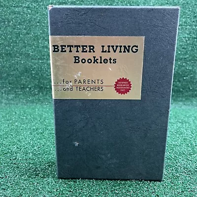 Better Living Booklets For Parents And Teachers 18 Booklets With Box 1950s • $15