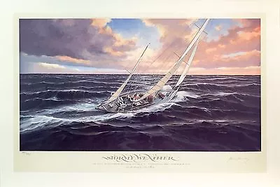 John Mecray Limited Edition Print - Stormy Weather • $450
