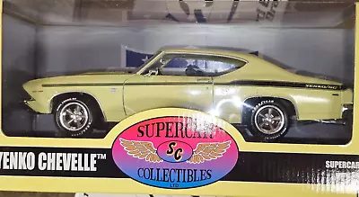 1-18 Ertl Supercar Collectibles 1969 Yenko Chevelle Yellow Nib paint Rash! • $62