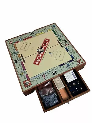 Vintage Monopoly Michael Graves Design Edition Board Game 2002 New * Wooden Box • $150