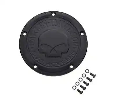 Harley Davidson OEM ORIGINAL Willie G Skull Derby Cover Twin Cam 1999 -2015 • $210.14