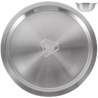 Stainless Steel Mixing Bowls With Lid - Set Of 4-JM • £12.75