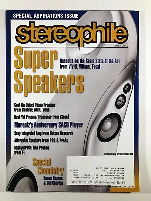 $13.29 • Buy Stereophile Magazine July 2010 Vivid Wilson Focal Speakers Vitus AMR Preamps