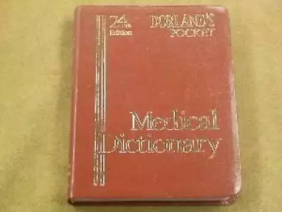 Dorlands Pocket Medical Dictionary - Paperback By William Alexander - GOOD • $3.97