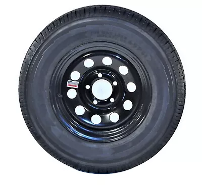 Trailer Tire On Rim ST185/80D13 Load Range C 5-4.5 Black Modular Wheel 3.19 CB • $120.97