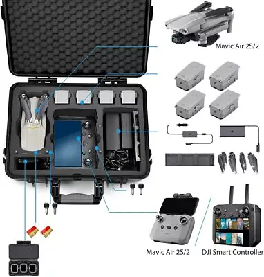 $149.99 • Buy  Carrying Case For DJI Mavic Air 2S Combo/DJI Mavic Air 2 Combo With DJI Smart 
