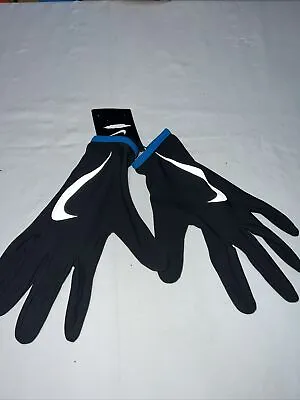Nike Running Gloves Dri-fit Reflective Brand New Original Men’s Size XL • £16