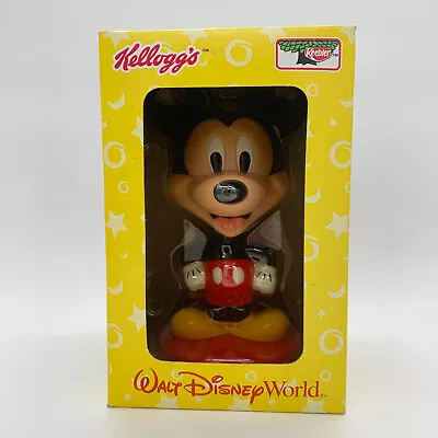 Mickey Mouse Bobble Head Disney World Kellogg Keebler - New In Box! 2002 • $14.95