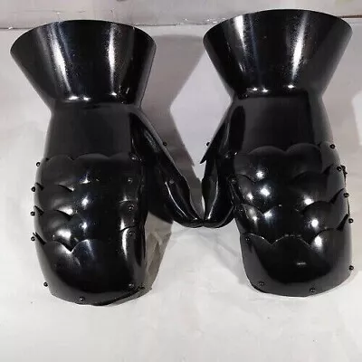 Medieval Armor Gauntlets Steel Gloves Armor Battle Pair Functional SCA LARP Hema • $78.87