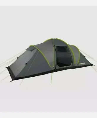 Urban Escapes 6 Person 2 Rooms Tunnel Tent Large Family Camping Tent With Porch. • £155