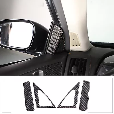 Carbon Fiber Door Tweeter Speaker Trim Sticker Fits INFINITI G25 G35 G37 2007-13 • $22.99