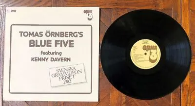 Tomas Ornberg's Blue Five Featuring Kenny Davern ‎Sweden Import Jazz LP NM/NM • $29.99