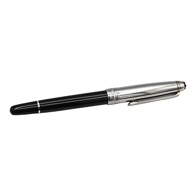 Vintage Montblanc Meisterstuck Solitaire Duoe Stainless Steel Rollerball Pen • $28
