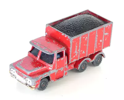 Husky Guy Warrior Coal Truck RARE RED Toy Vintage Diecast • £7.99