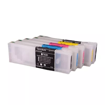 5*700ML Refillable Ink Cartridge With Chip For Epson 9700 7710 9710 7700 • $205