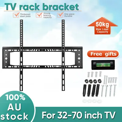 $16.59 • Buy TV Wall Mount Bracket LCD LED Plasma Flat Slim/Tilt 32 40 42 50 52 55 60 65 70