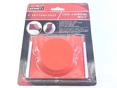 $9.97 • Buy Bennett 4” Pro Paint Edger Pad Painter Tool With Guide Wheel For Fast Trimming