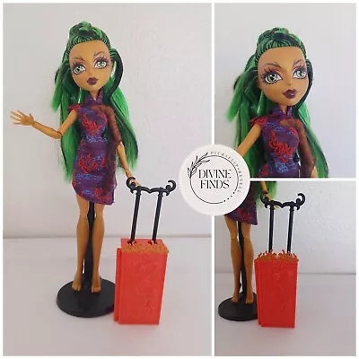 Monster High Scaris City Of Frights Jinafire Long Doll With Travel Case 🛑READ • $22.50