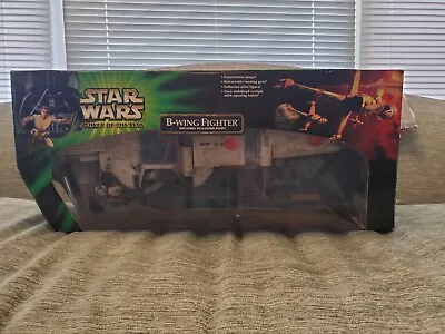 Star Wars Power Of The Jedi B-Wing Fighter MIB Never Opened W/ Sullustan Pilot • $190