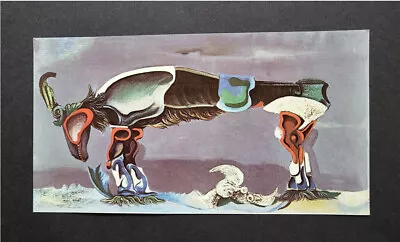 Max Ernst  The Beautiful Season   Mounted Offset Color Lithograph 1977 • $39.99