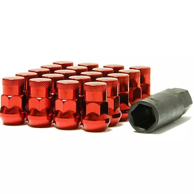 Muteki SR35 Closed End Lugs W/ Locks (12x1.25 Set/20 Red)   32925RP • $79