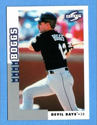 1998 Score Rookie & Traded #RT174 Wade Boggs Tampa Bay Devil Rays • $1