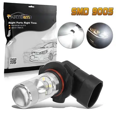 1X 60W DRL LED Bulb 9005 HB3 9005XS Daytime Running Light White 6000K Lamp • $5.82