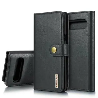 DG Ming Black Detachable Magnetic Wallet For Samsung S10 S20 S21 S22 S23 • $14.98