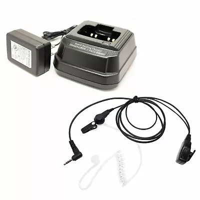 Charger & Earpiece For Yaesu / Vertex VX-180 VX-410 • $22.99