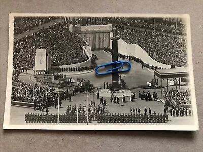 Liverpool Entrance To Mersey Tunnel Opening Ceremony Elevated View RPPC 1934 • £3.75