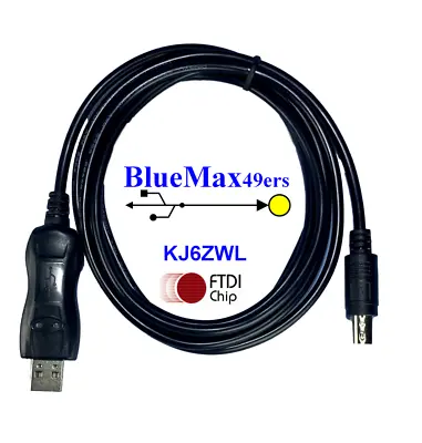 FTDI USB CAT Programming Cable Yaesu FT-757GXII FT-840 FT-890 CAT-890 • $30.95