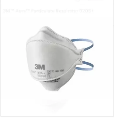 3M Aura 9205 N 95 Particulate Respirator Face Mask - White (20 Pack) • $14.99