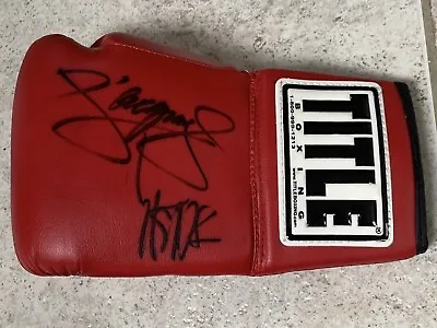 Manny Pacquiao Joshua Clottey Dual Signed Glove 2010 Autograph JSA LOA • $274.99