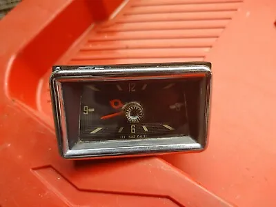 ORIGINAL MERCEDES  W111 280se  280SE 3.5  VDO   DASH  CLOCK   1115420411 Tested • $335.86