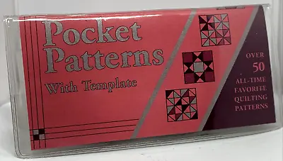 Marti Michell Pocket Patterns With Templates Includes 50 Quilting Patterns • $19.99