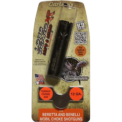 Carlson's Choke Tube 12 GA Turkey Long Beard XR Beretta Benelli Mobil #70130 • $53.99