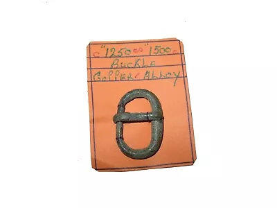 £5 • Buy Metal Detecting Medieval Tudor Elizabethan Georgian Buckle Artifact Display #80
