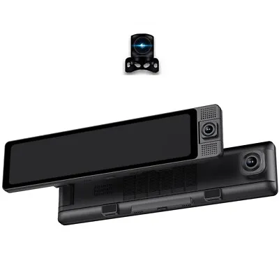 Dash Cam Touch Screen Car DVR Front Inside Rear Cam WiFi Night Vision G-Sensor • $120.50