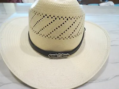 Sterling Silver ALL VOGT 2 Piece Buckle Set & Sterling Concho Hat Band 28 3/4  • $250