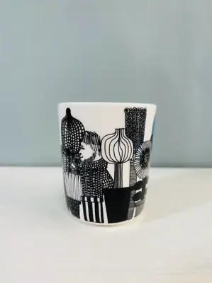 Marimekko Siltraputalha Latte Mug Coffee Cup Out Of Print Hard To Find • $111