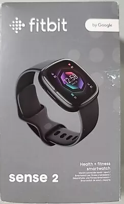 Fitbit Sense 2 Health And Fitness Smartwatch One Size - Grey/Graphite • $164.99