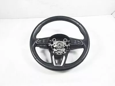 2017-2018 Mazda 3 At Fwd Steering Wheel Black Oem B62s-32-982-02 *Leather* • $180.25