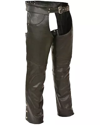 Milwaukee Leather Men's Classic Chap With Jean Pockets - Tall - SH1101TALL • $134.63