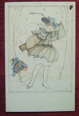 Artist Signed Postcard / Mela Koehler - Wien 9./ 1919 • $40